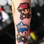 Pixel tattoo