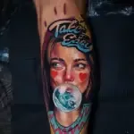 Pop Art Tattoo Style